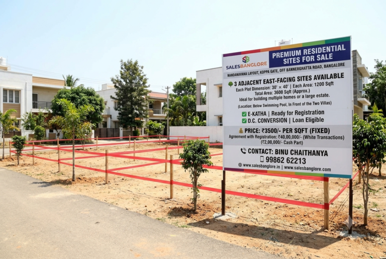 3 sites Nandanavana Bengaluru