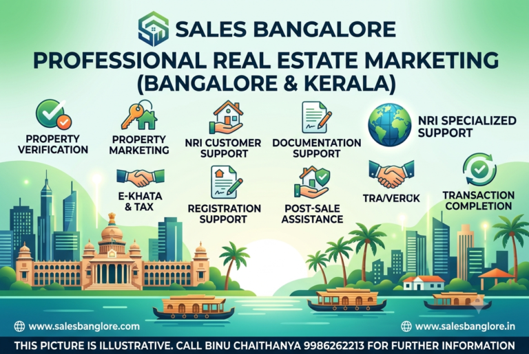 sales banglore for real estate and document processing in banglore